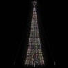 Árbol de Navidad LED con estacas 1534 LEDs colores 500 cm