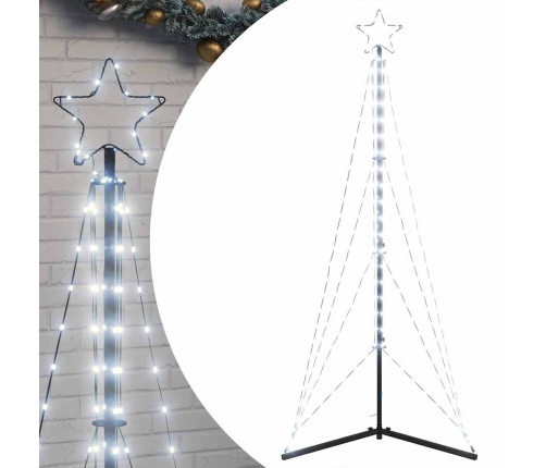 LED para árbol de Navidad 363 LEDs blanco frío 182 cm