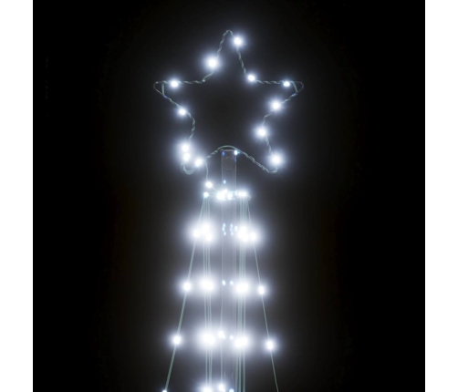 LED para árbol de Navidad 363 LEDs blanco frío 182 cm