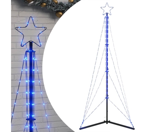 LED para árbol de Navidad 363 LEDs azul 182 cm