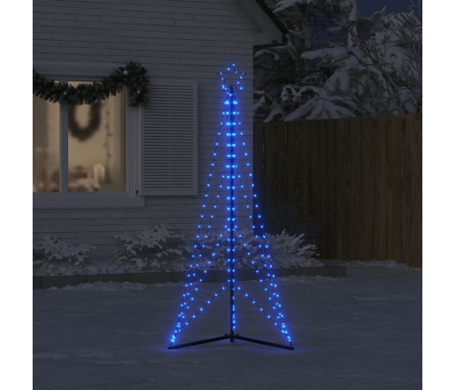 LED para árbol de Navidad 363 LEDs azul 182 cm