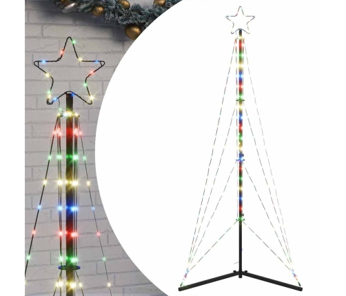 LED para árbol de Navidad 363 LEDs de colores 182 cm