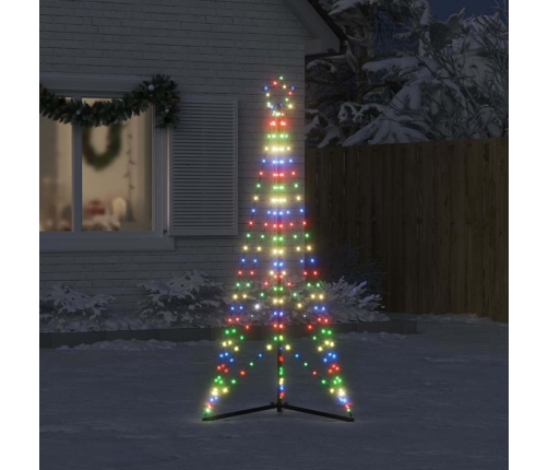 LED para árbol de Navidad 363 LEDs de colores 182 cm