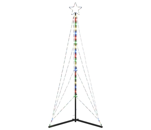 LED para árbol de Navidad 363 LEDs de colores 182 cm