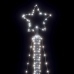 Árbol de Navidad LED 483 LEDs blanco frío 240 cm