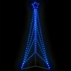 Árbol de Navidad LED 483 LEDs azul 240 cm