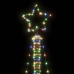 Árbol de Navidad LED 483 LEDs de colores 240 cm