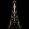 Árbol de Navidad LED 483 LEDs de colores 240 cm