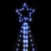 Árbol de Navidad LED 615 LEDs azul 404,5 cm