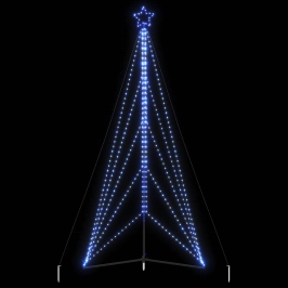 Árbol de Navidad LED 615 LEDs azul 404,5 cm