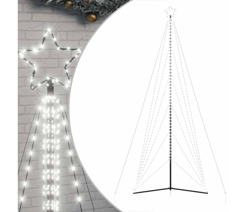 Árbol de Navidad LED 861 LEDs blanco frío 478 cm