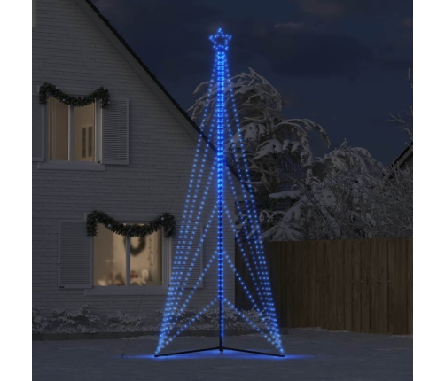 Árbol de Navidad LED 861 LEDs azul 478 cm