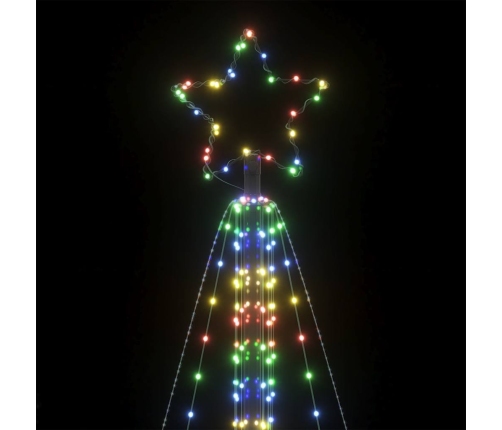 Árbol de Navidad LED 861 LEDs de colores 478 cm