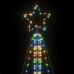 Árbol de Navidad LED 861 LEDs de colores 478 cm