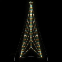 Árbol de Navidad LED 861 LEDs de colores 478 cm