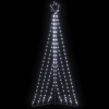 Árbol de Navidad LED 339 LEDs blanco frío 187 cm