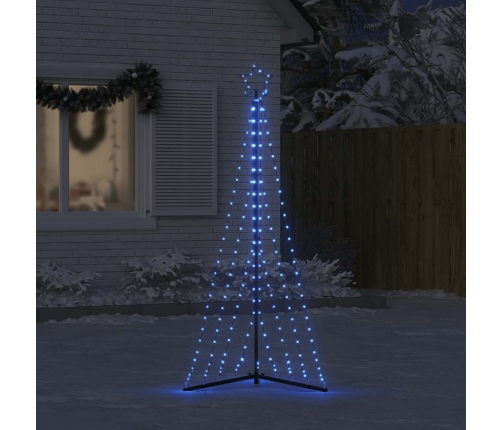 Árbol de Navidad LED 339 LEDs blanco frío 187 cm