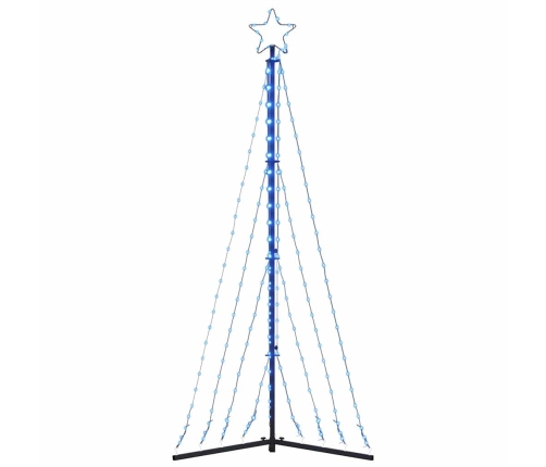 Árbol de Navidad LED 339 LEDs blanco frío 187 cm