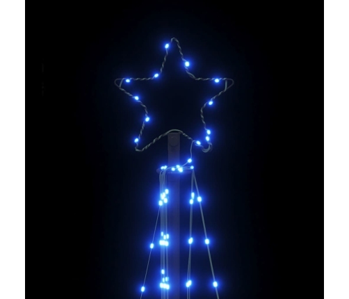 Árbol de Navidad LED 339 LEDs blanco frío 187 cm