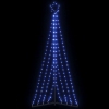 Árbol de Navidad LED 339 LEDs blanco frío 187 cm