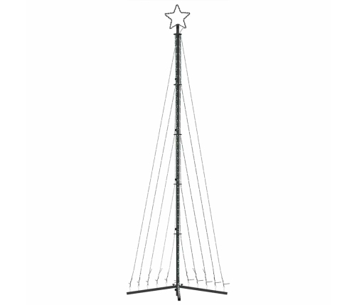 Árbol de Navidad LED 495 LEDs blanco frío 300,5 cm