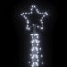 Árbol de Navidad LED 495 LEDs blanco frío 300,5 cm