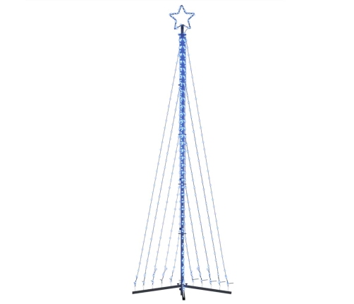 Árbol de Navidad LED 495 LEDs azul 300,5 cm