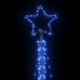 Árbol de Navidad LED 495 LEDs azul 300,5 cm