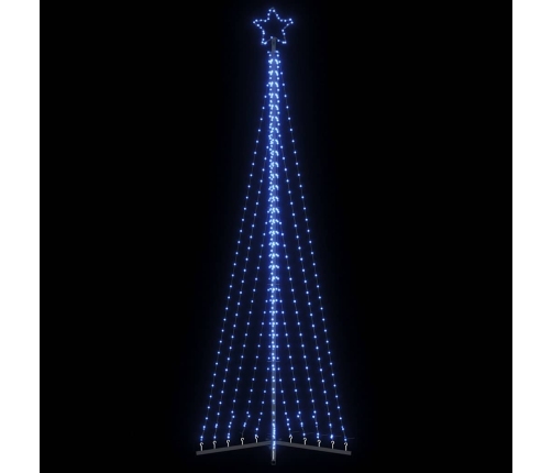 Árbol de Navidad LED 495 LEDs azul 300,5 cm