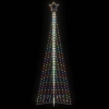 Árbol de Navidad LED 495 LEDs de colores 300,5 cm