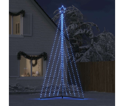 Árbol de Navidad LED 570 LED azul 399 cm