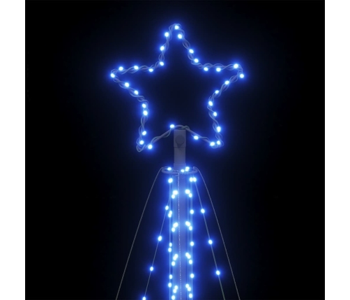 Árbol de Navidad LED 570 LED azul 399 cm