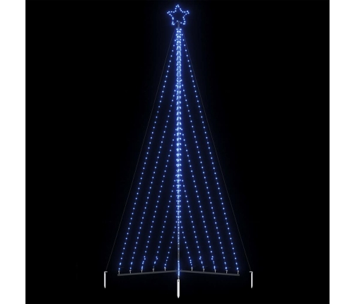 Árbol de Navidad LED 570 LED azul 399 cm