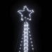 Árbol de Navidad LED 789 LEDs blanco frío 476 cm