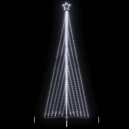 Árbol de Navidad LED 789 LEDs blanco frío 476 cm