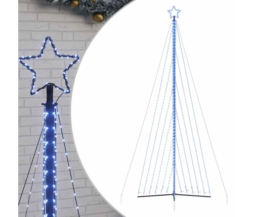 Árbol de Navidad LED 789 LEDs azul 476 cm