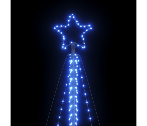 Árbol de Navidad LED 789 LEDs azul 476 cm