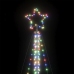 Árbol de Navidad LED 789 LEDs de colores 476 cm