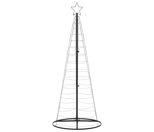 Árbol de Navidad LED 200 LEDs blanco cálido 182 cm