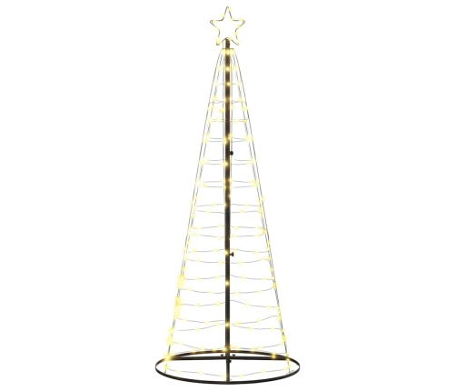 Árbol de Navidad LED 200 LEDs blanco cálido 182 cm