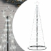 Árbol de Navidad cono de luz 200 LEDs blanco frío 182 cm