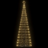 Árbol de Navidad LED 550 LEDs blanco cálido 304 cm