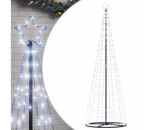 Árbol de Navidad LED 550 LEDs blanco frío 304 cm