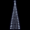 Árbol de Navidad LED 550 LEDs blanco frío 304 cm