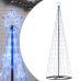 Árbol de Navidad LED 550 LEDs azul 304 cm