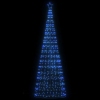 Árbol de Navidad LED 550 LEDs azul 304 cm