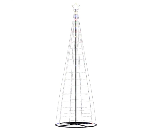 Árbol de Navidad LED 550 LEDs de colores 304 cm