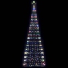 Árbol de Navidad LED 550 LEDs de colores 304 cm