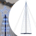 Árbol de Navidad LED 1534 LEDs azul 503 cm