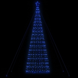 Árbol de Navidad LED 1534 LEDs azul 503 cm